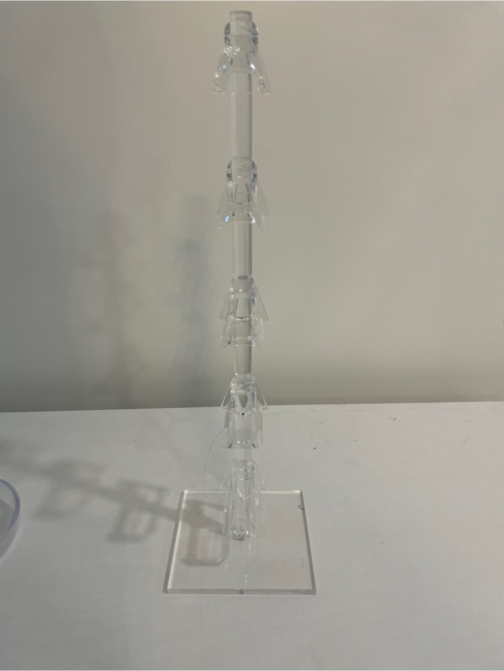 Acrylic Eyeglasses Display Stand 5 Glasses Readers Frame Sunglasses Holder Clear - Picture 5 of 7